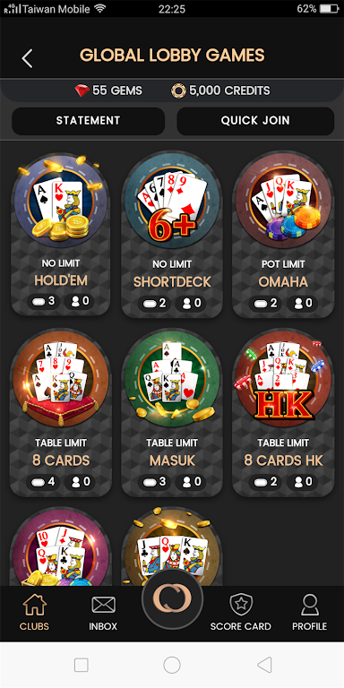 card club - hee hee Club ဖန်သားပြင်ဓာတ်ပုံ 2
