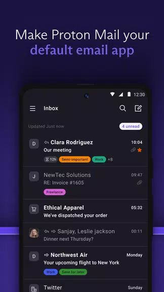 Proton Mail почта Скриншот 3