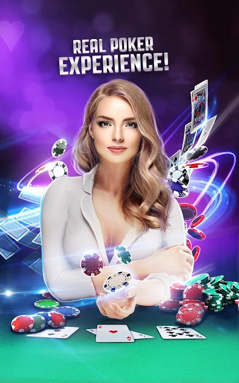 Poker Online: Texas Holdem Card Game Live FREE ภาพหน้าจอ 0