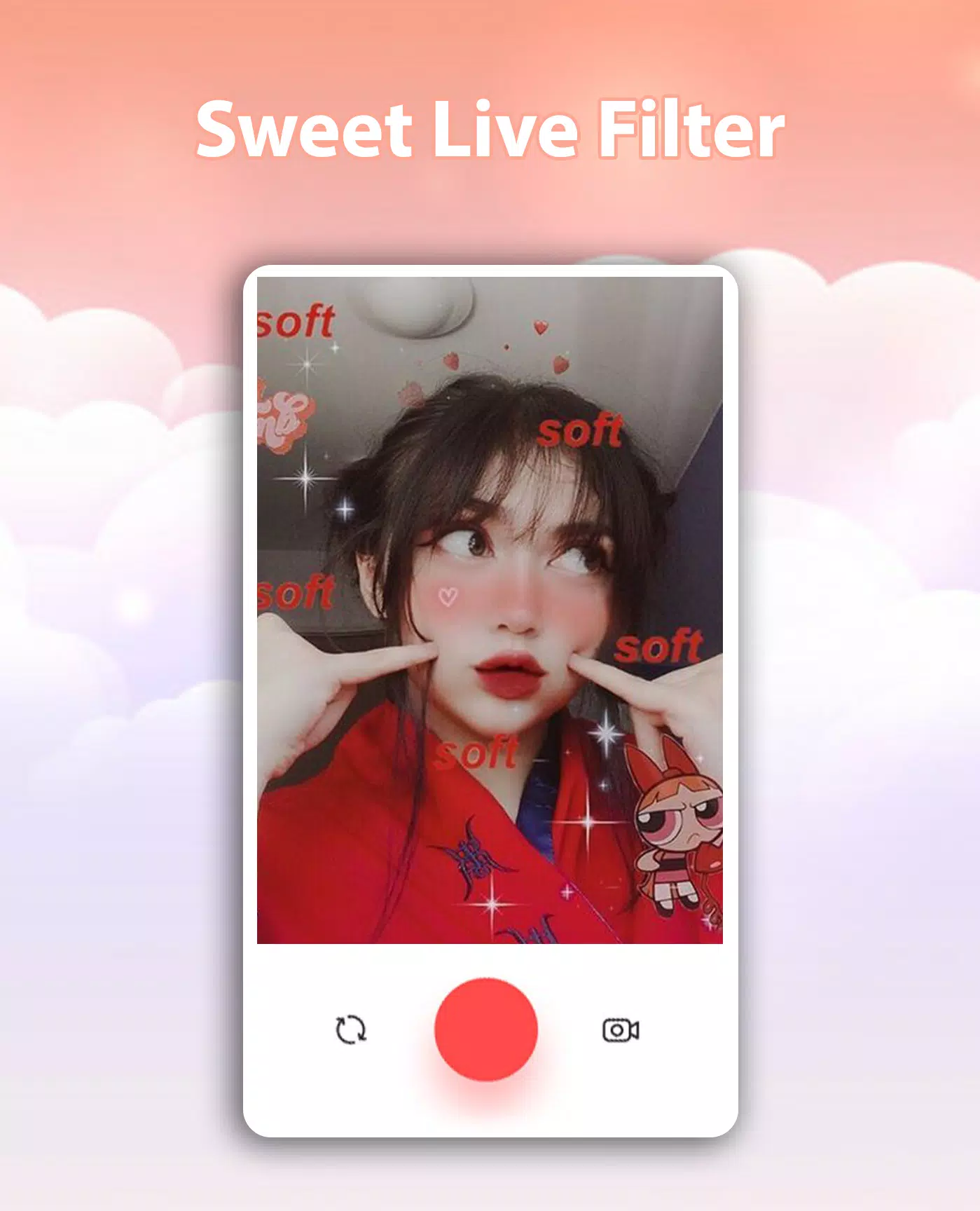 Sweet Live Filter Zrzut ekranu 0