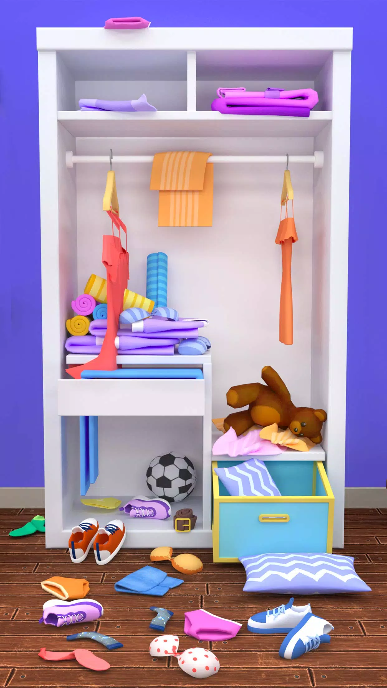 Fill the Closet: Organize Game Ekran Görüntüsü 0