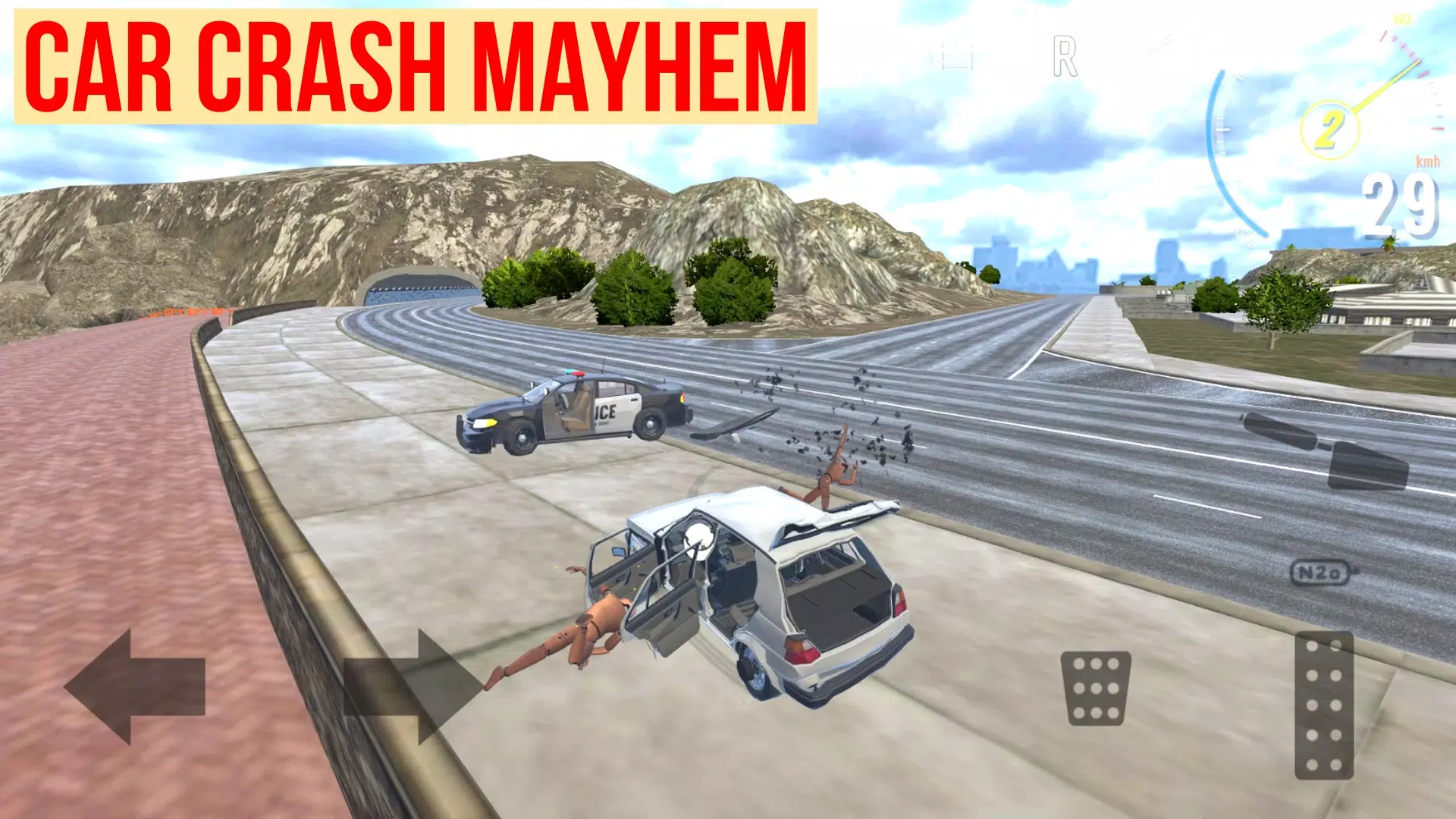 Car Crash Mayhem ဖန်သားပြင်ဓာတ်ပုံ 3