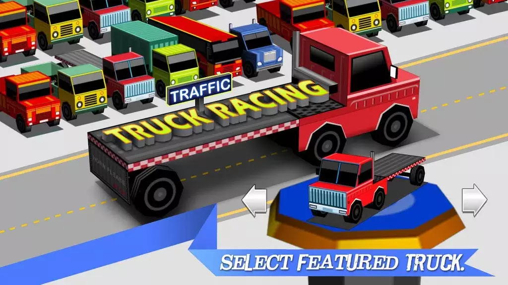 Truck Traffic Racing3D Ekran Görüntüsü 0