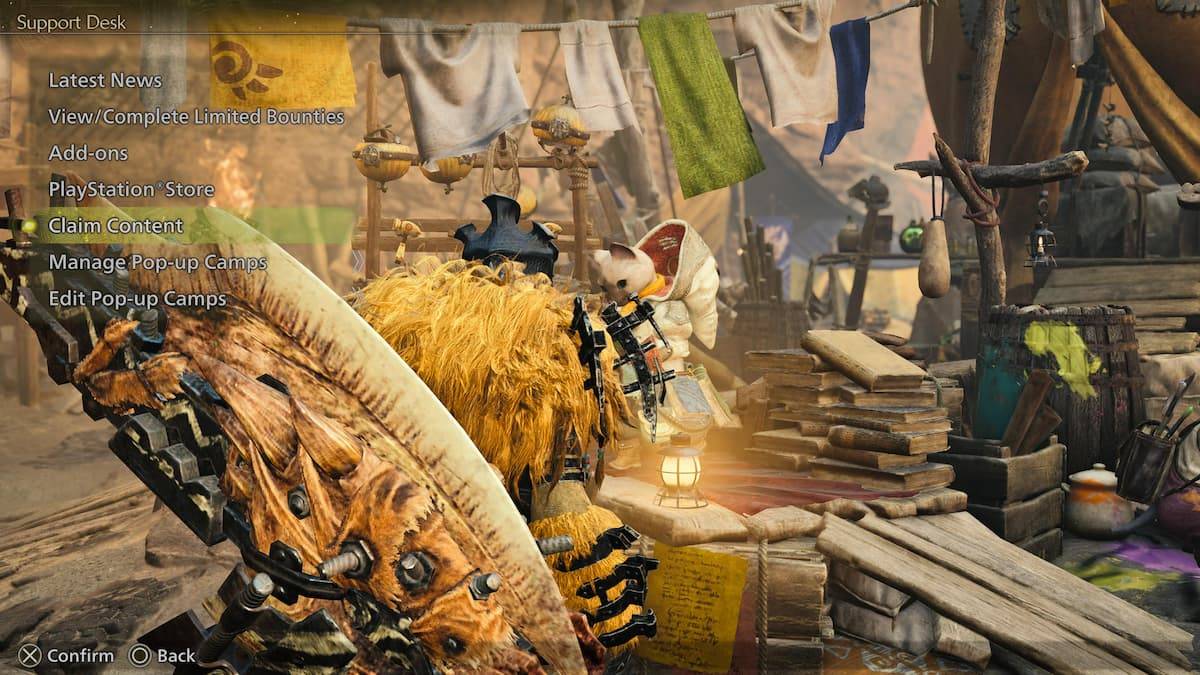 How to Redeem Preorder Bonuses & Add-Ons in Monster Hunter Wilds