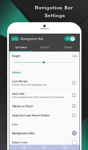 Navigation Bar for Android Ekran Görüntüsü 1