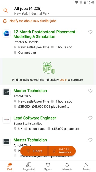 Totaljobs - UK Job Search App 스크린샷 2