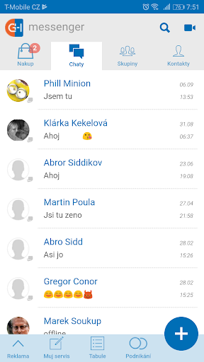 GHM - GH Messenger - GateHelpers Messenger Zrzut ekranu 1