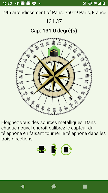 Islam.ms Prayer Times & Qiblah Schermafbeelding 2