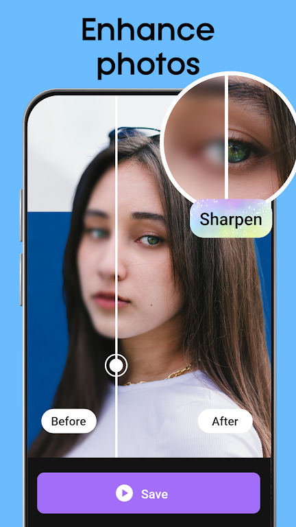 AI Photo Enhancer Editor ภาพหน้าจอ 1