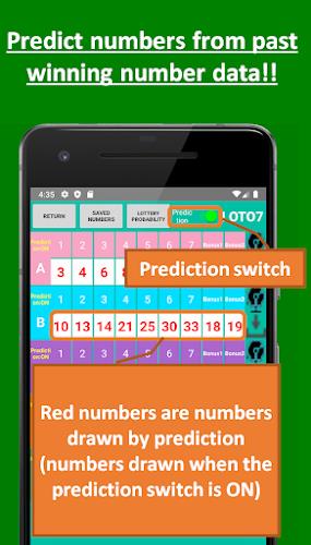 Loto prediction machine Capture d'écran 0