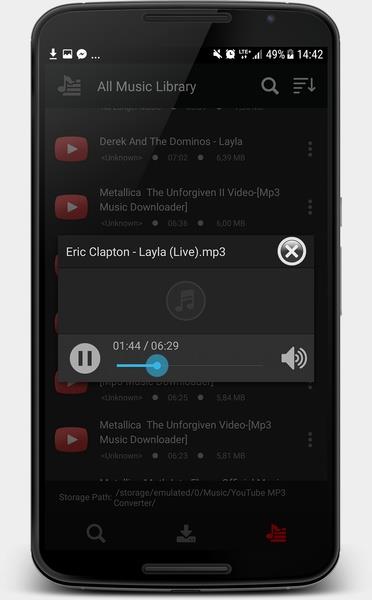 YouTube MP3 Converter Zrzut ekranu 0