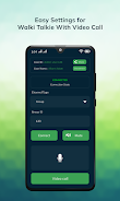 Walkie Talkie: Call & Video Capture d'écran 2