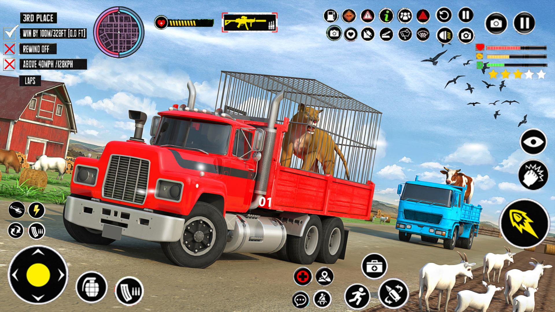 Animals Transport Truck Games 스크린샷 0