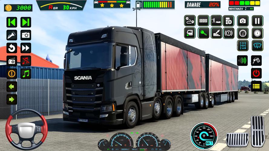 Highway Truck Simulator 2023 ဖန်သားပြင်ဓာတ်ပုံ 0