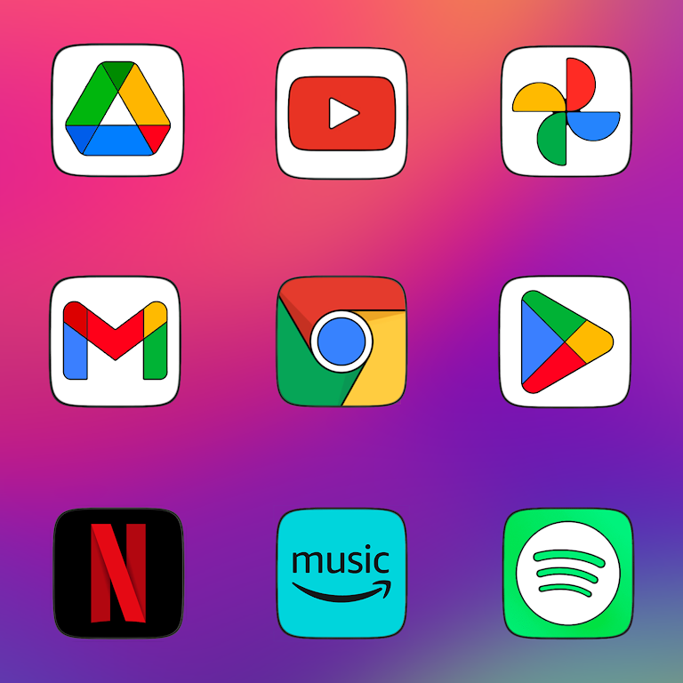 MIUl Carbon Icon Pack Mod Ekran Görüntüsü 3