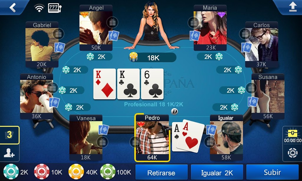 Poker España HD Zrzut ekranu 2