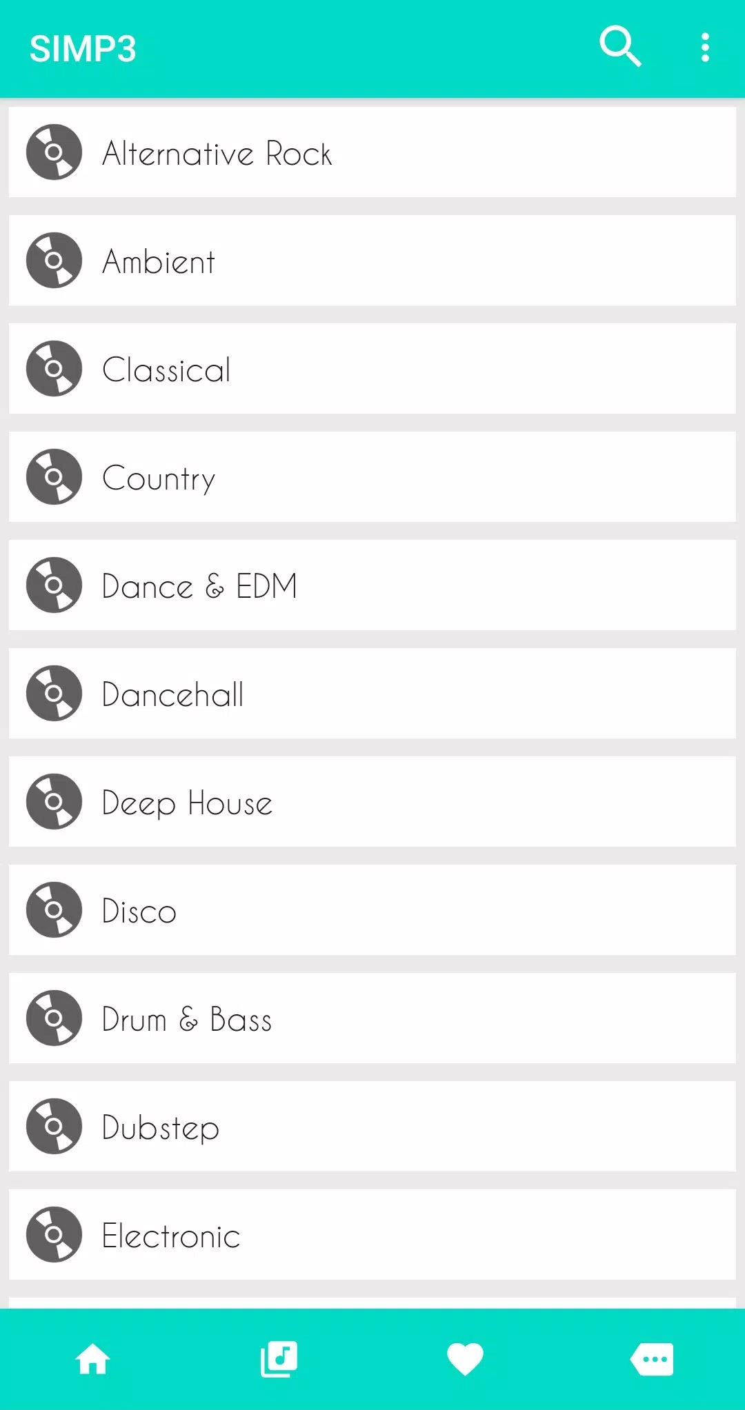 SIMP3 - Download Free Music Ekran Görüntüsü 1