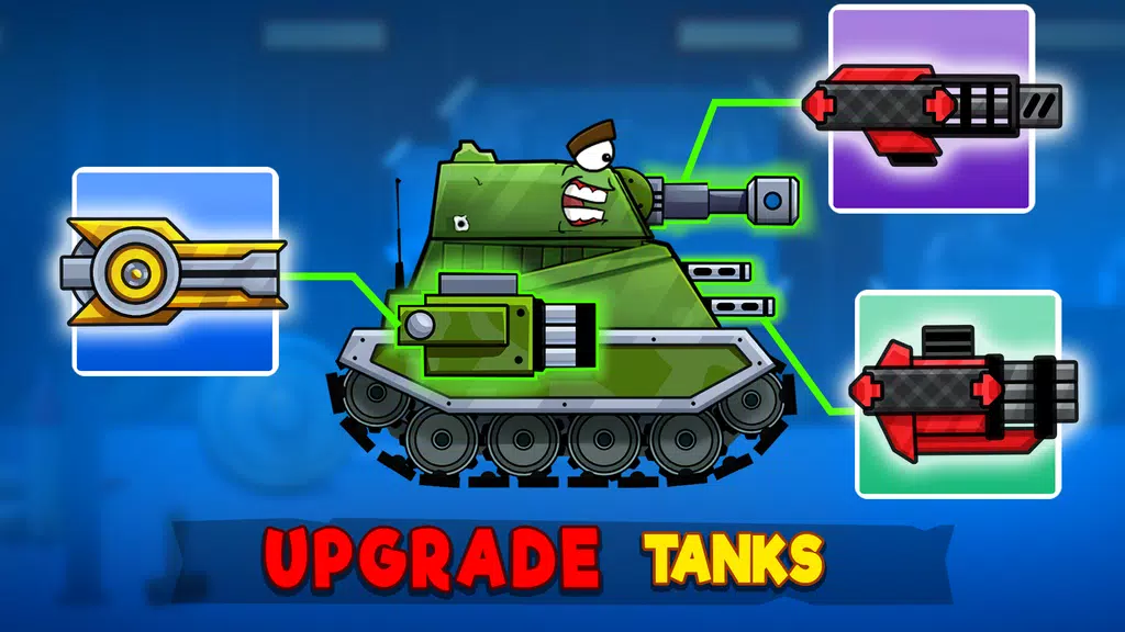 Schermata Tanks Arena io: Craft & Combat 1