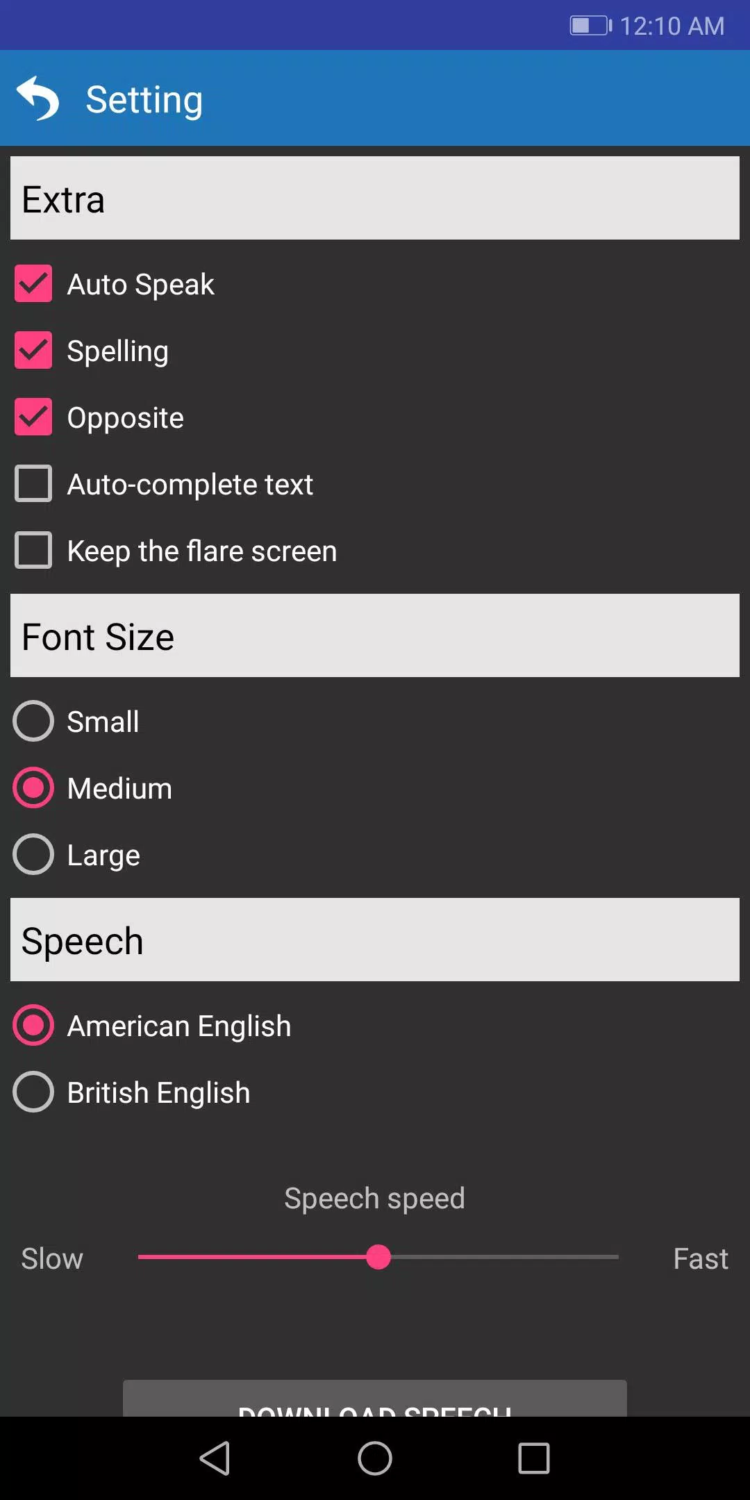 Golden Dictionary (EN-AR) ဖန်သားပြင်ဓာတ်ပုံ 3