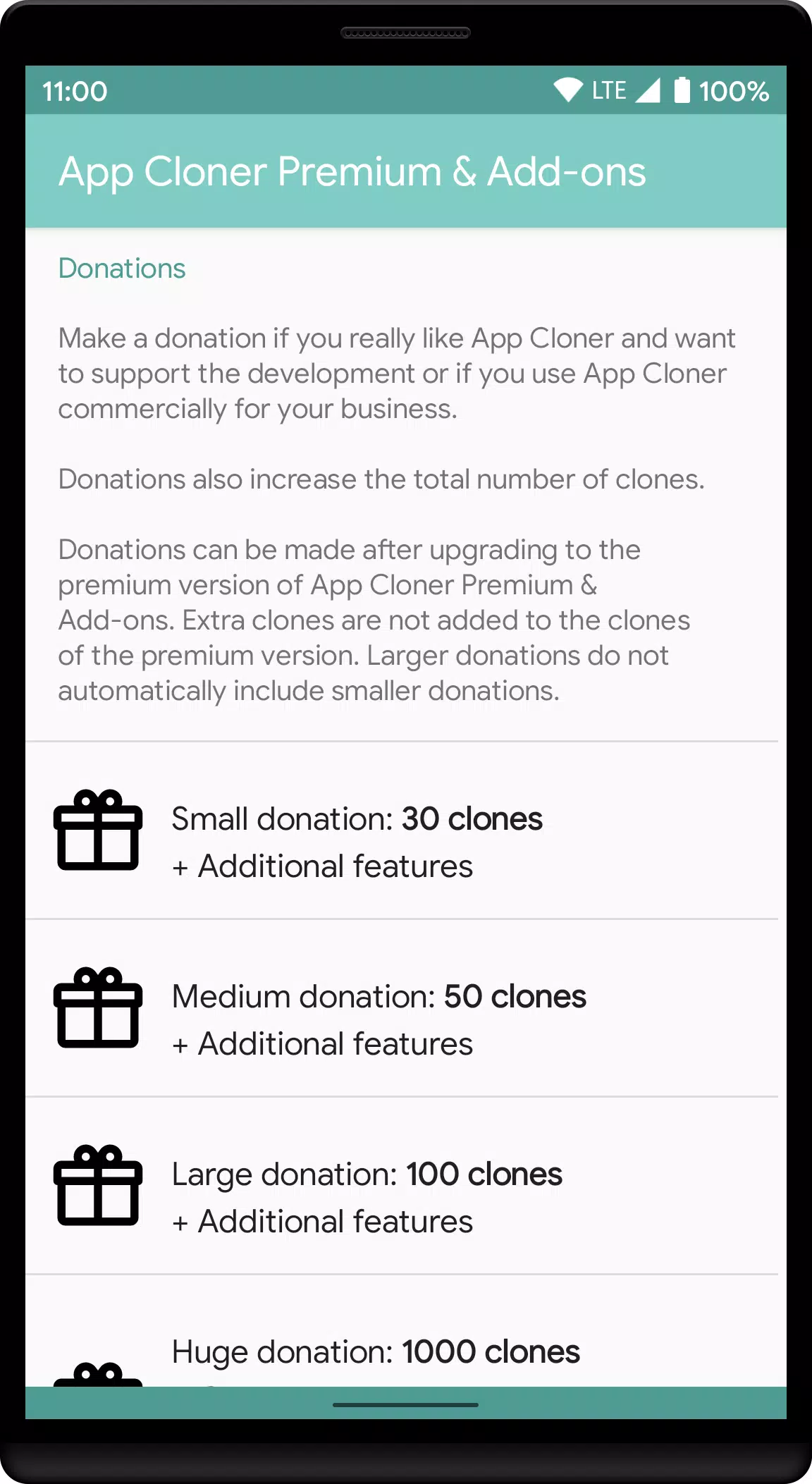 App Cloner Premium & Add-ons স্ক্রিনশট 1