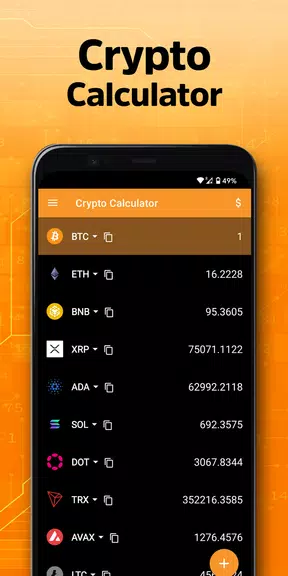 Crypto Calculator Скриншот 2