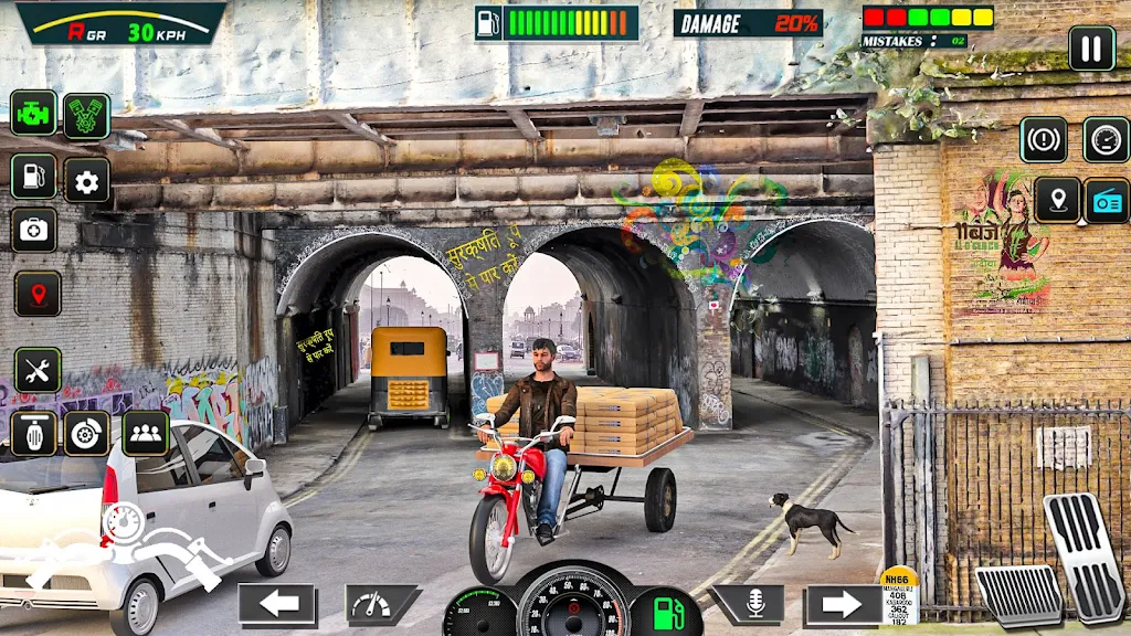 Tuk Tuk Rickshaw: Auto Game 스크린샷 2