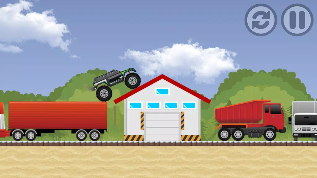 Monster Truck Racing Game Capture d'écran 3