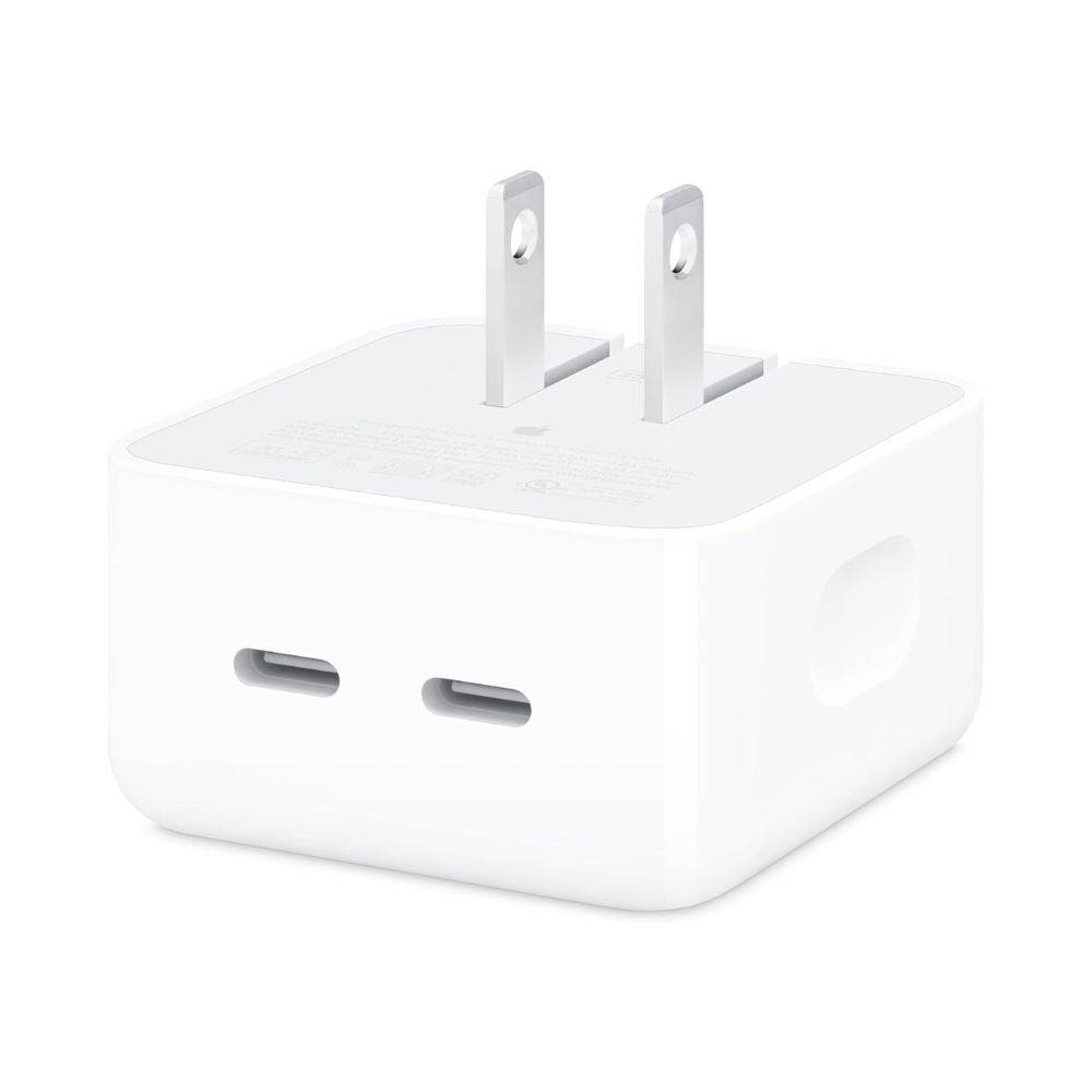 Apple 35W Dual USB-C-poort Compact Power Adapter