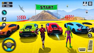 GT Car Stunt Game:Car Games 3D Captura de tela 0