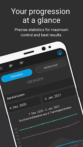 Workout tracker GAINSFIRE Скриншот 2