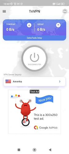 Tri VPN - Fast & Secret Zrzut ekranu 1