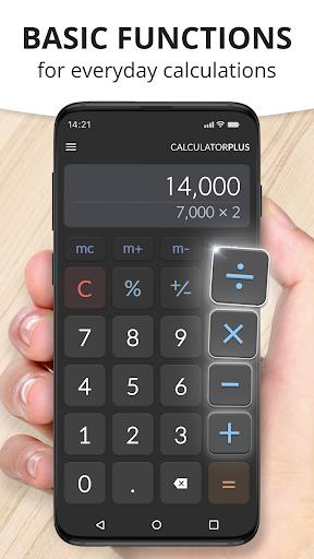 कैलकुलेटर प्लस - Calculator स्क्रीनशॉट 2