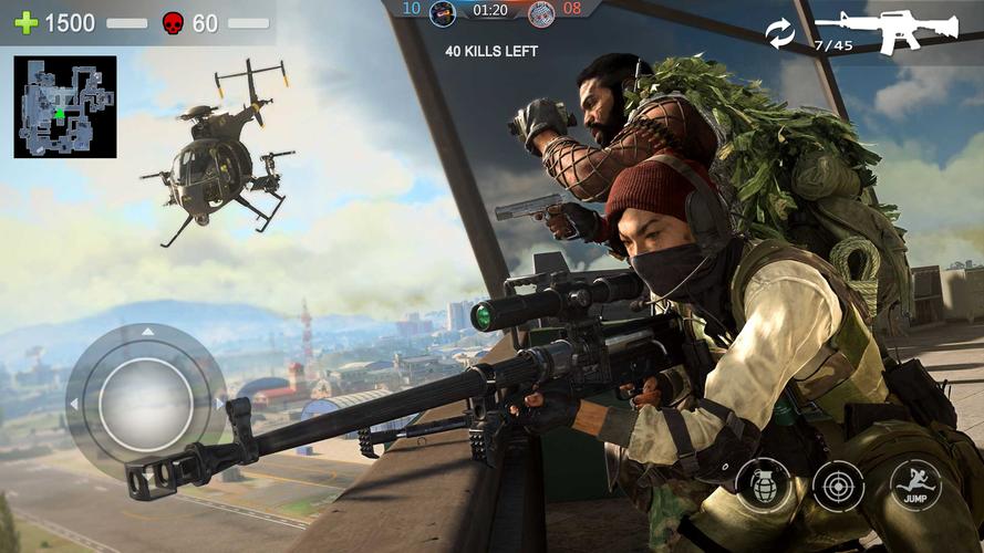 FPS Commando Shooter Games Capture d'écran 1