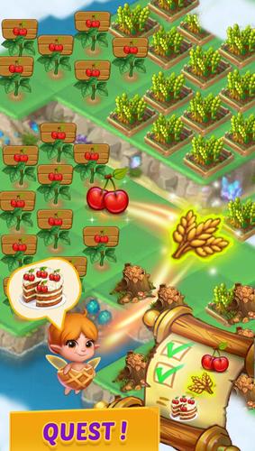 Tastyland-merge&puzzle cooking Capture d'écran 3