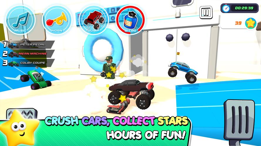 Monster Trucks Game for Kids 3 Captura de pantalla 3