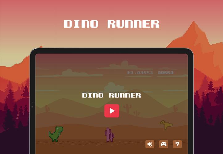 Dino - desert runner Ekran Görüntüsü 3