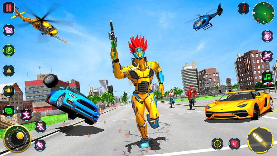 Robot Hero Game - Robot Game ဖန်သားပြင်ဓာတ်ပုံ 3
