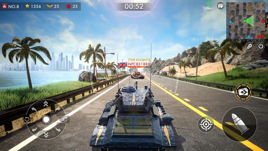 Tank Conflict: PVP Blitz MMO ภาพหน้าจอ 0