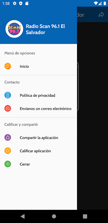 Radio Scan 96.1 FM El Salvador应用截图第2张