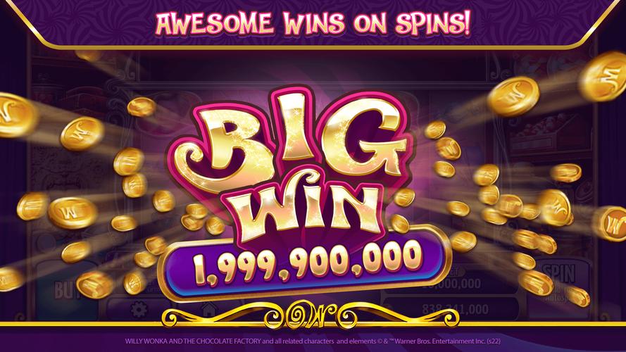 Willy Wonka Vegas Casino Slots Capture d'écran 1