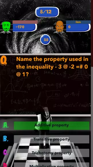 Mathematics Test Quiz Screenshot 2