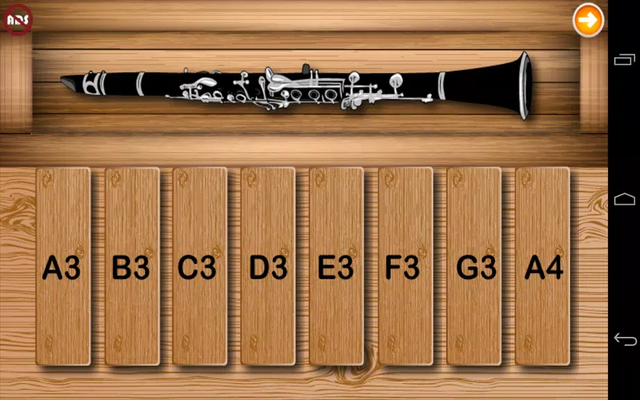 Schermata Toddlers Clarinet 0