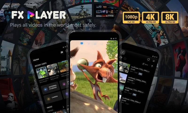 FX Player ภาพหน้าจอ 0