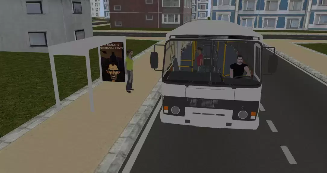 Russian Bus Simulator 3D Capture d'écran 2