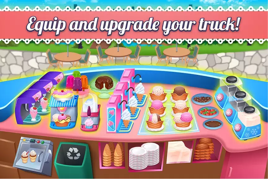 My Ice Cream Shop: Time Manage Captura de pantalla 3