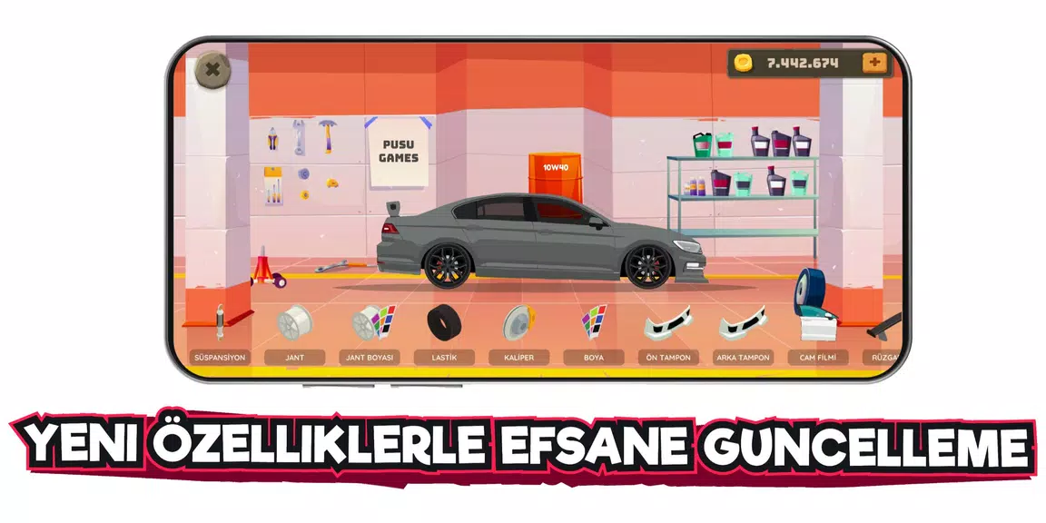 2d Car Series Tuning Game Ảnh chụp màn hình 0