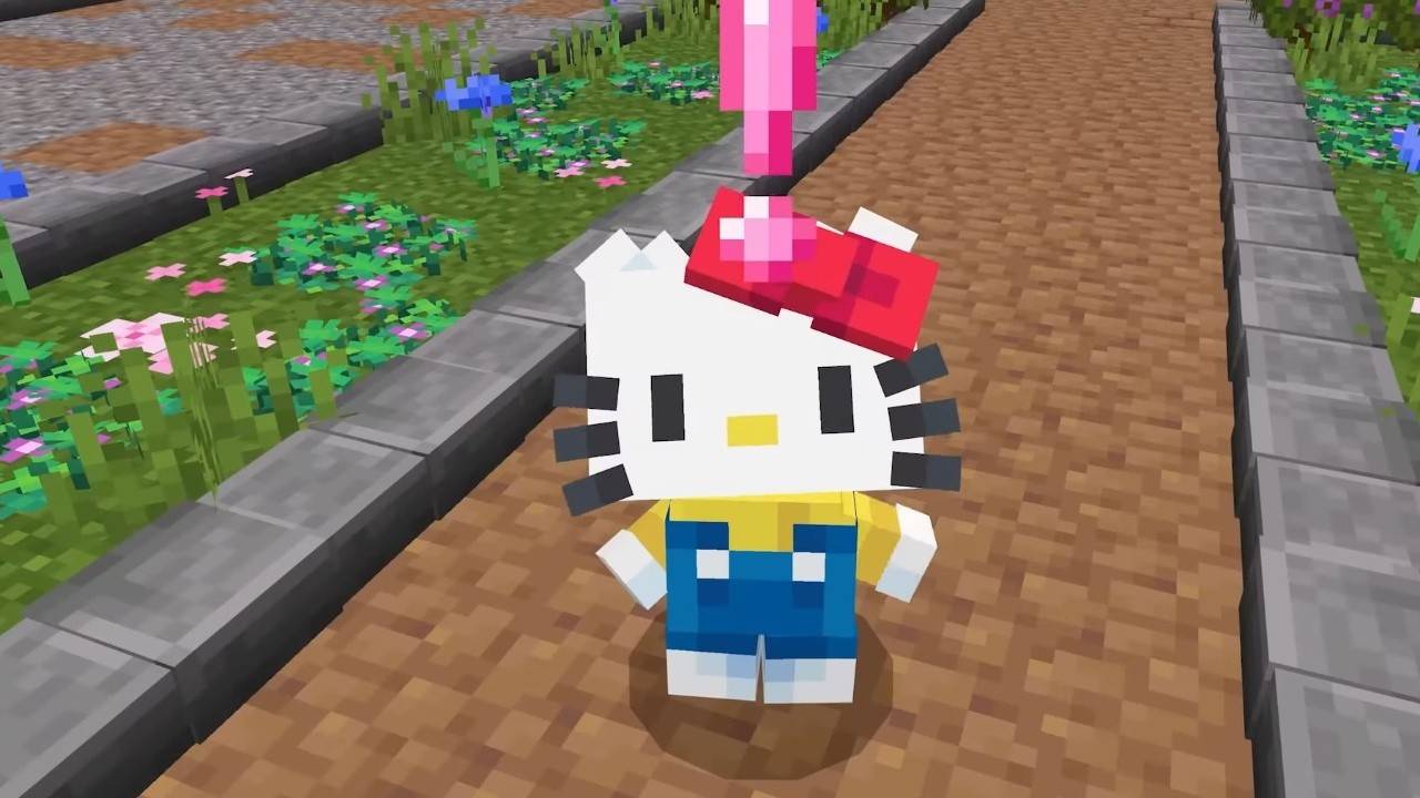 Minecraft เปิดตัว Hello Kitty DLC อย่างเป็นทางการ