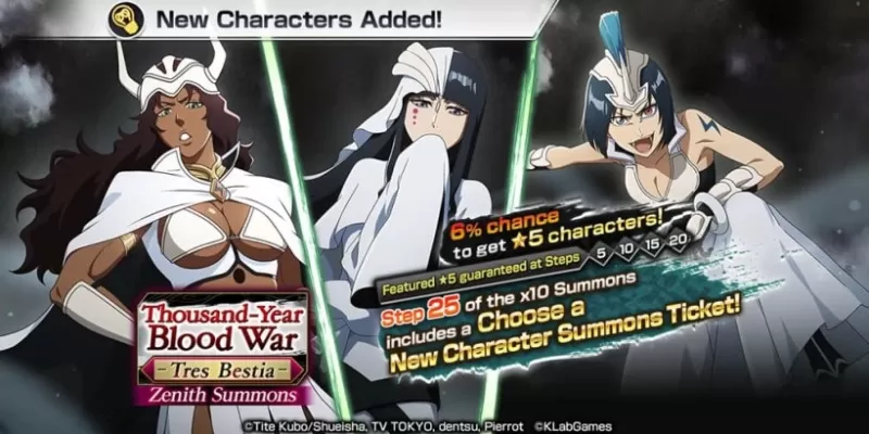 Bleach : Brave Souls는 대회와 게임 내 보상으로 10 주년을 기념합니다.