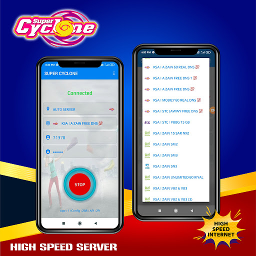 Super Cyclone Vpn ภาพหน้าจอ 0