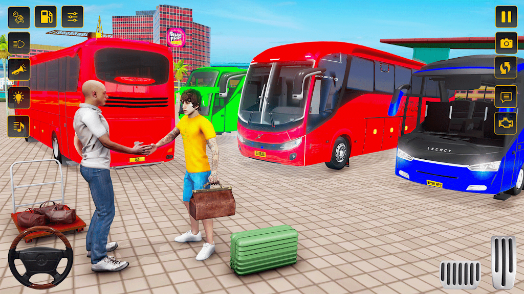 Real Bus Simulator 3d Bus Game Zrzut ekranu 0